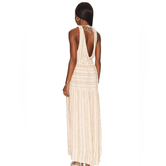 L*space Sz Large Emma Maxi Dress / Swim Cover up Sun soaked Striped NWT - Picture 7 of 16